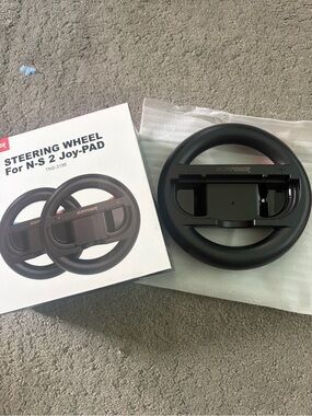 ECHT Steering Wheel Controller with Light Blue Accent